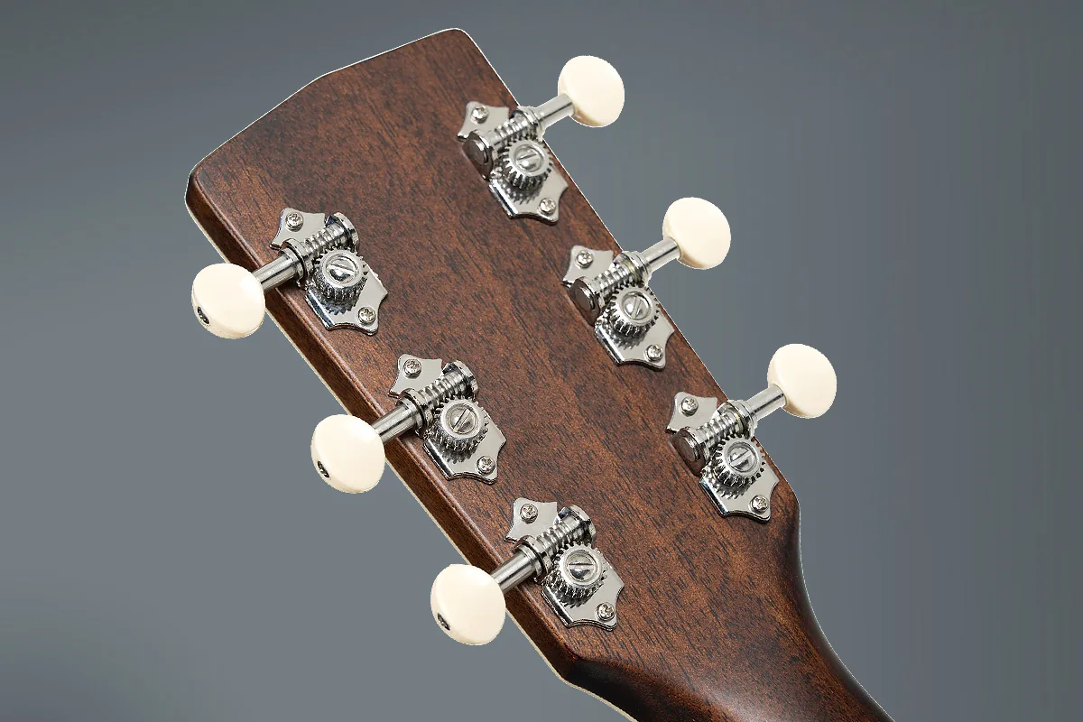 EXOTIC-GA Walnut offene Vintage Mechaniken